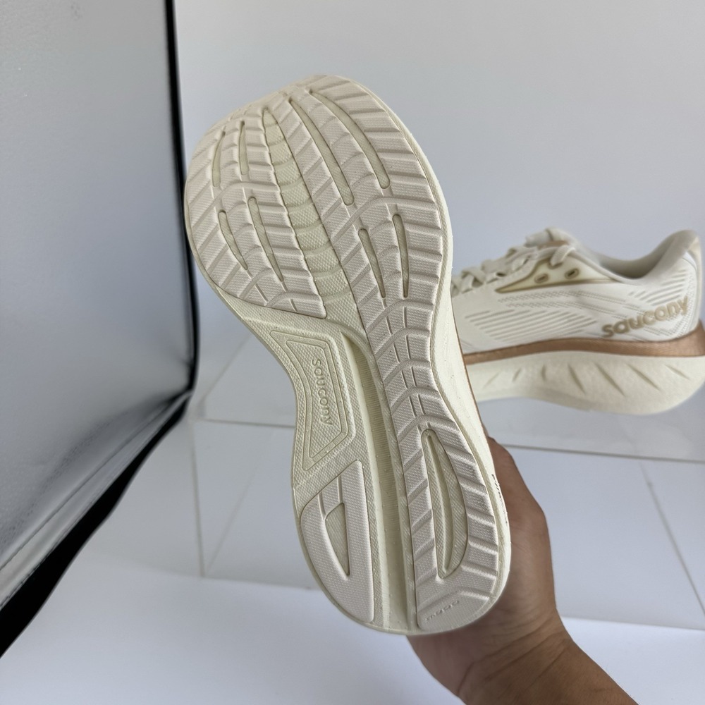 Brand New Saucony Ride 18 S11000-104 Running Vanilla Cream Women's Size 10.5 - Picture 8 of 9